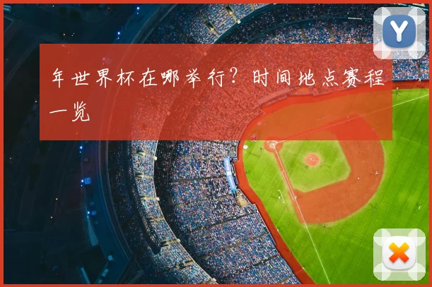 年世界杯在哪举行？时间地点赛程一览